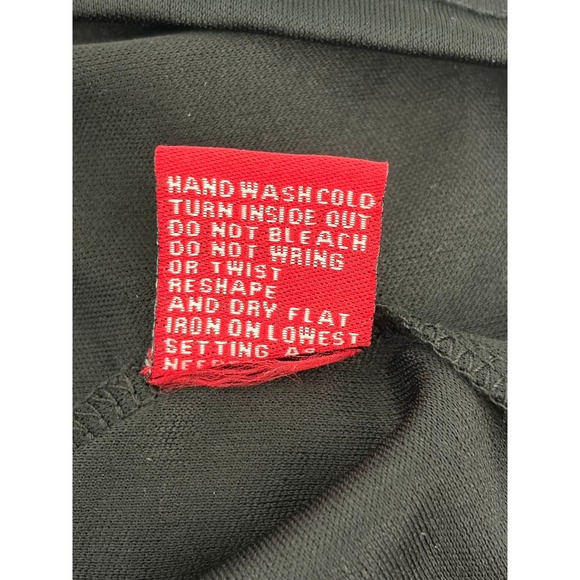 Black Beaded Crochet Cami Y2K Night Luxe Indie Sleaze Whimsigoth Top Size Large - Picture 6 of 14